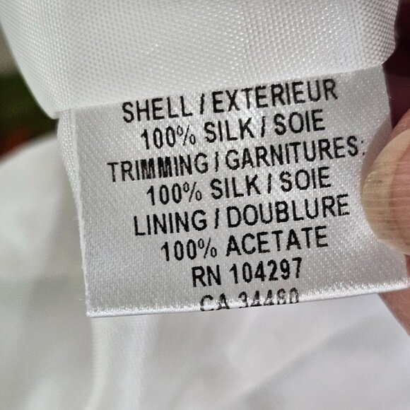 Milly Of New York Floral Sundress Size 8 Silk Floral Pink Blue Girlcore Coquette - Picture 8 of 11